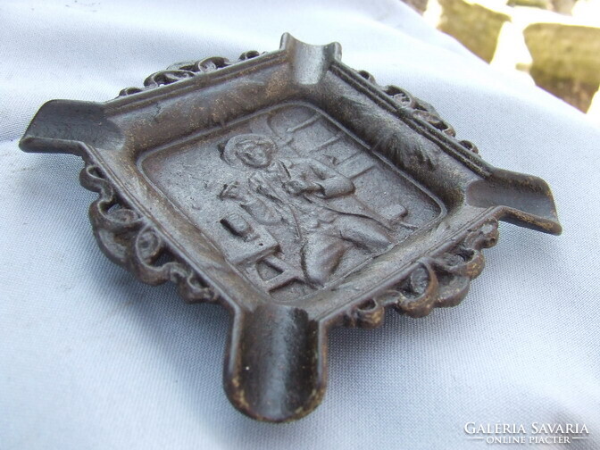 Old Cast Iron Ashtray