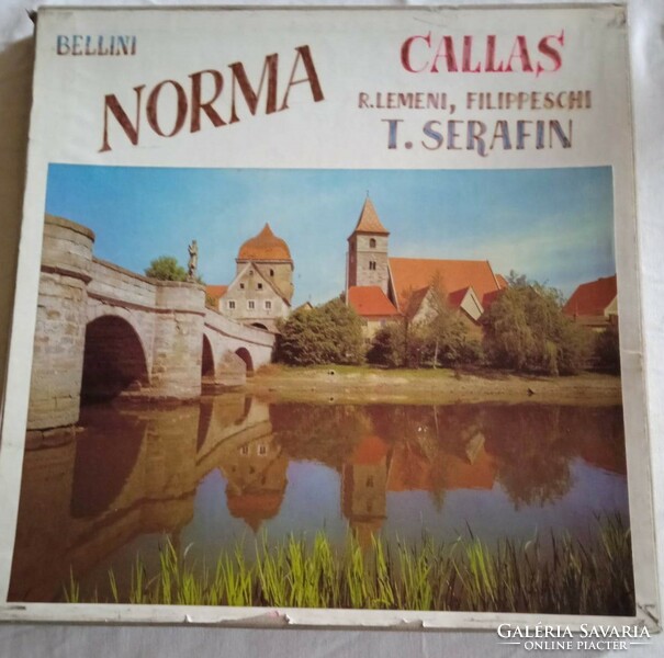 Set of 3 Melodiya Soviet Union LP Records with Collector's Box