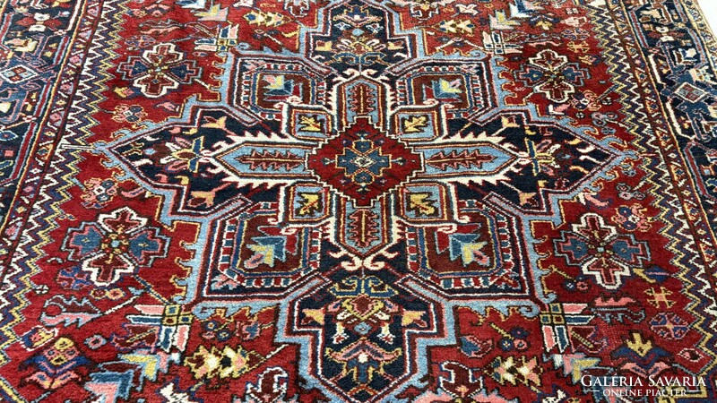 4548 UNMISSABLE Iranian Heriz Hand-Knotted Wool Persian Rug 200X300CM