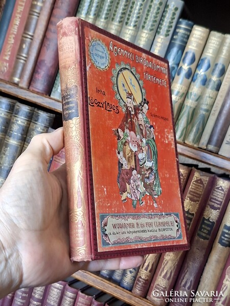 RRR!! 1902- HUNGARIAN GEOGRAPHICAL SOCIETY Illustrated Volume II: LÓCZY LAJOS THE HEAVENLY KINGDOM HISTORY COLLECTOR