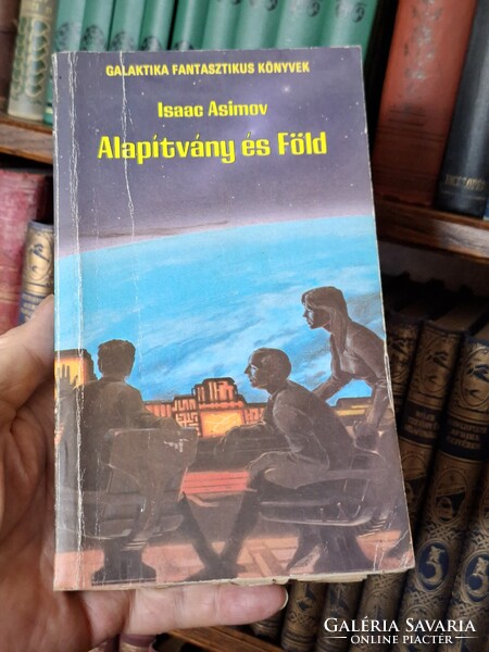 Sci-fi ICON 1989 first Hungarian edition! ASIMOV - FOUNDATION AND GALACTIC FANTASTIC BOOKS