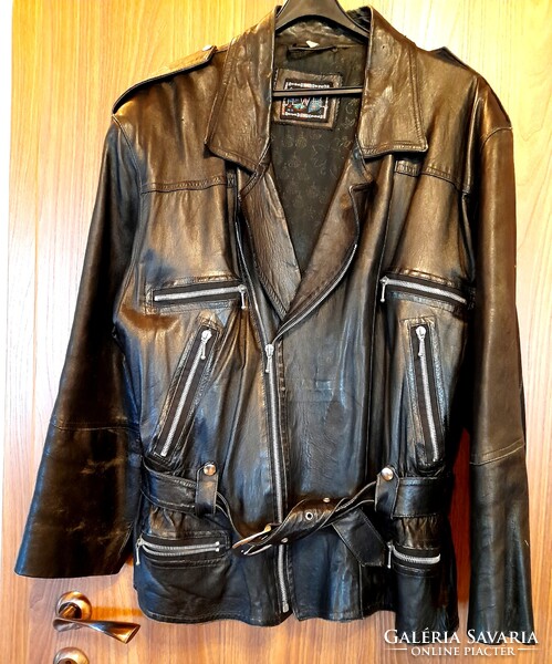 Women's Lined Soft 'Motorcycle' Style Leather Jacket
