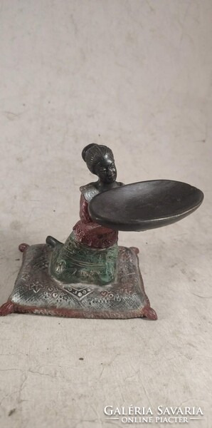 Painted Viennese Bronze Statue 569