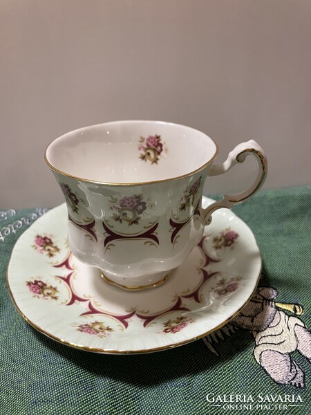 Royal Adderley - Vintage English Porcelain Cup with Saucer!