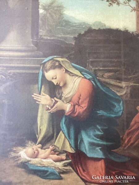 Antonio da Correggio Renaissance painter 'The Adoration of the Child Jesus'