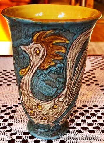 Unique!!! Stunning Gorka Lívia Rooster Vase (only 3 days)