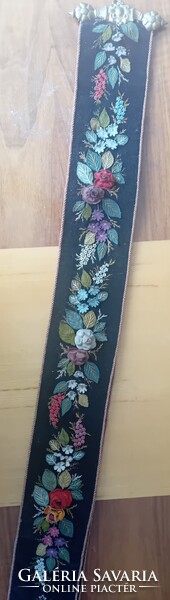 Servant Bell Pull, Handmade on Velvet Fabric, with Copper Rivets