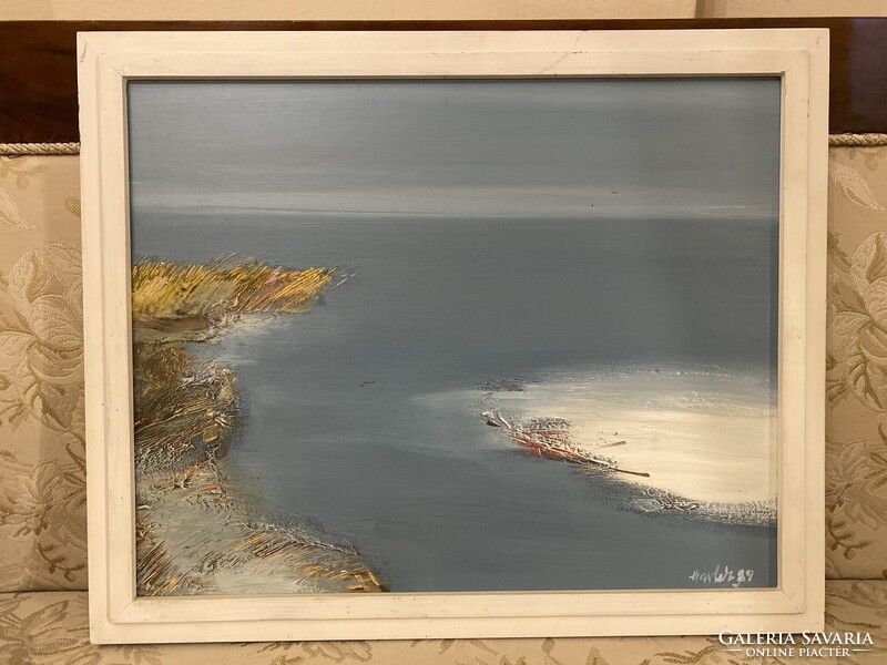 András Csavlek: Spring on the Shore 1989.